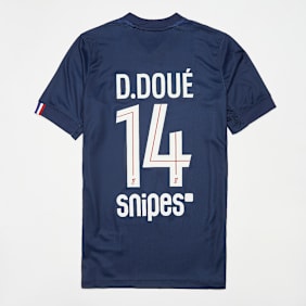 Nike Doué / No. 14 / PSG Nike Kids Home Stadium 2025/26 blauw