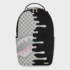 SPRAYGROUND Cream Check Side Drip Backpack grijs