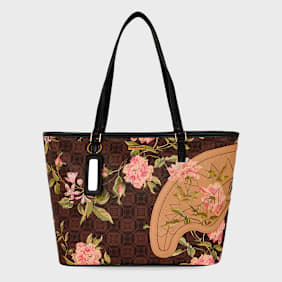 SPRAYGROUND Ai Henny Floral Tote bruin