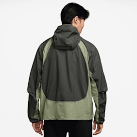 Nike Tech Dri-FIT Woven Color-Block Windrunner Loose Jacket grün