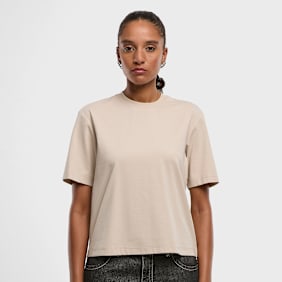 Urban Classics Ladies Sorona® Regular Boxy Tee beż