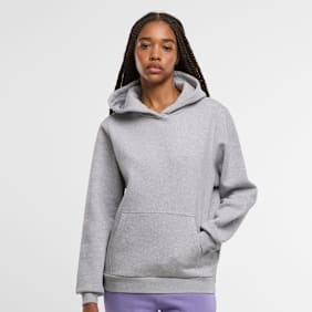 Urban Classics Ladies Fluffy Hoody gris