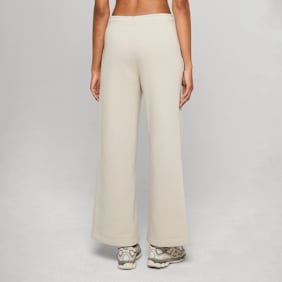Urban Classics Ladies Fluffy Wideleg Trackpants bege