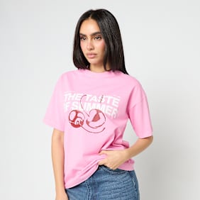 Another Cotton Lab Taste of Summer Washed T-Shirt rosa