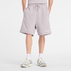 New Balance Trackside Fleece Short 7 Inch fioletowy