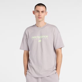 New Balance Trackside T-Shirt grijs
