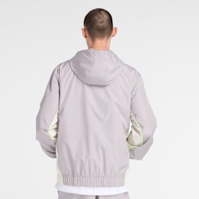 New Balance Trackside Woven Jacket fioletowy