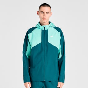 New Balance Utility Woven Jacket groen