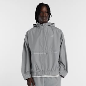 New Balance Elusive Shell Jacket grijs