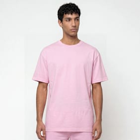 Urban Classics Heavy Oversized Tee różowy