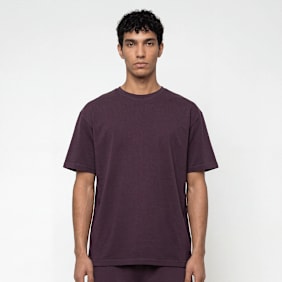 Urban Classics Heavy Oversized Tee fioletowy