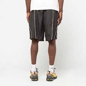 Urban Classics Piping Track Shorts schwarz