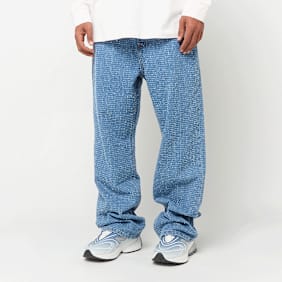 2Y STUDIOS Adrik Basic Baggy Jeans blau