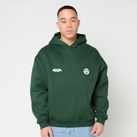 Another Cotton Lab Sunday Miles Hoodie grün