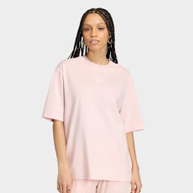 adidas Originals Graphic Trefoil Tee lichtroze