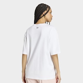 adidas Originals Graphic Trefoil Tee branco