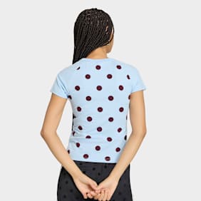 adidas Originals Slim Fit Cali Tee blauw