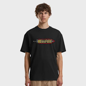 Mister Tee Stranger Things Hawkins High Club Loose Tee negro