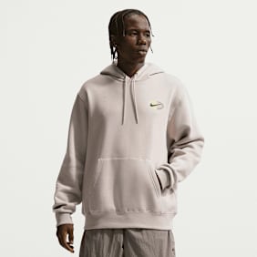 Nike   Sportswear Athletic Club Hoodie beż