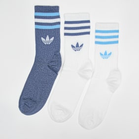 adidas Originals 3 PACK - 3S CREW S  white/lucid red/lucid blue weiß
