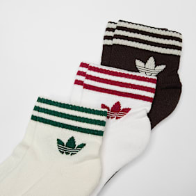 adidas Originals 3 PACK - 3S ANKLE S  black/black/black multicolorido