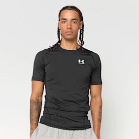 Under Armour UA HG Armour Comp SS black schwarz