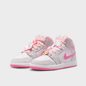 Jordan Air Jordan 1 Mid SE (GS) rosa 