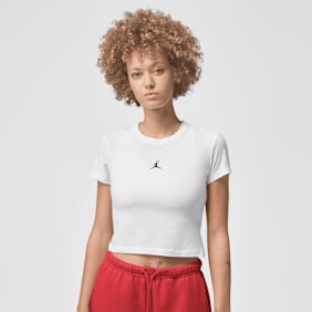 Jordan T-shirt Trefoil Essentials bianco