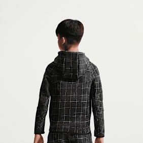 Nike Sportswear Tech Fleece Full Zip All Over Print grau