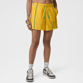 Jordan Brooklyn Knit Brazil Shorts gelb