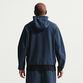 Nike   Tech Shori Knit Full-Zip Windrunner Jacket blauw
