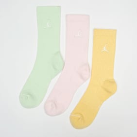 Jordan 3 PACK - Everyday Crew Socks multicolore