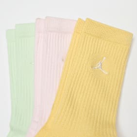 Jordan 3 PACK - Everyday Crew Socks multicolorido