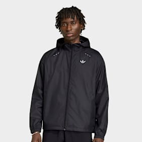 adidas Originals Tech Trefoil Essentials Windbreaker zwart
