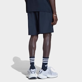 adidas Originals Tech Trefoil Essentials Polyester Shorts blu