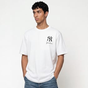 New Era MLB CF Graphics Regular Tee New York Yankees Weiss