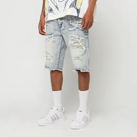 Smoke Rise Denim Shorts plava