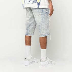 Smoke Rise Denim Shorts plava