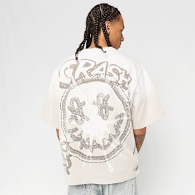 Smoke Rise Smiley Tee bege