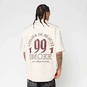 Smoke Rise Atelier Collar Shirt beige