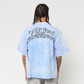 Smoke Rise Memento Mori Studded Tee plava