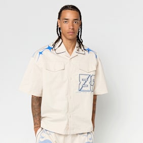 Smoke Rise Super Sonic Woven Shirt bege