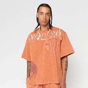 Smoke Rise Luxe Club Tee pomarańczowy