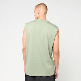 Undefined Brand Small Signature Essential Sleeveless Tee vert