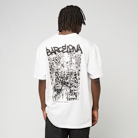 SNIPES La Rambla Storeopening Oversize Tee blanco