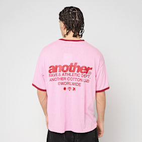 Another Cotton Lab Rave Dept. Ringer T-Shirt rosa 