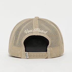 Von Dutch Originals Baseball Cap with Mesh Back Embroidered Logo bege