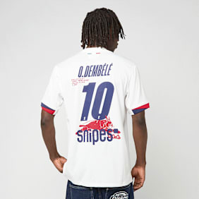 Nike Dembélé / No. 10 / PSG DRI-Fit Jersey Shortsleeve Stadium blanco