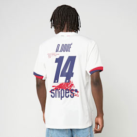 Nike Doué / No. 14 / PSG DRI-Fit Jersey Shortsleeve Stadium branco