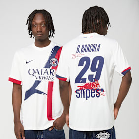Nike B. Barcola / No. 29 / Virgil Abloh Archive / PSG DRI-Fit Jersey Shortsleeve Stadium 25/26 blanc